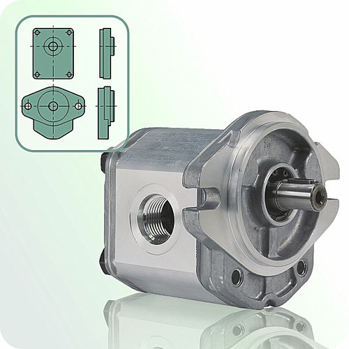Motor hidráulico de engranaje - ALM1 Series - jbj Techniques Limited