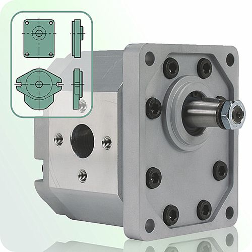 Motor hidráulico de engranaje - ALM3 Series - jbj Techniques Limited