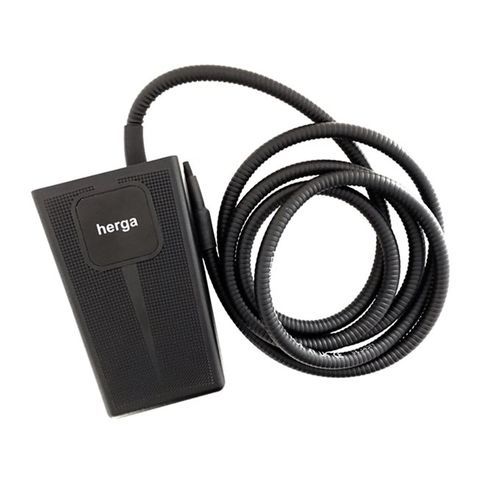 Interruptor de pedal de control - 6254-0B - HERGA - neumático / 1 pedal / compacto