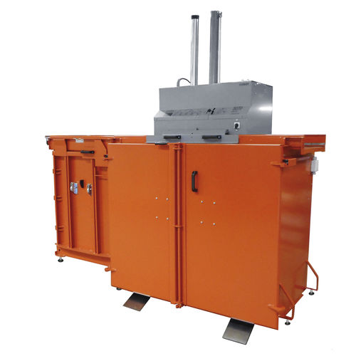 Prensa de balas para residuos - MULTI 5070 Combi - Orwak AB - vertical / de carga frontal / compacta