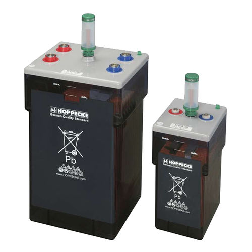 Batería ácido-plomo - power V X series - HOPPECKE - bloque / para alimentación de emergencia / sin mantenimiento