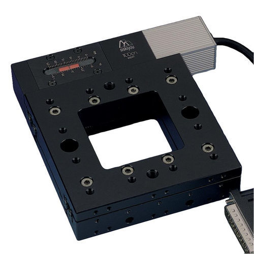 Platina de posicionamiento lineal - X00CRI-A - Siskiyou - motorizada / compatible de vacío / de rodillos cruzados