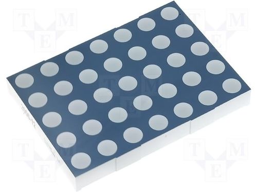Visualizador de matriz de puntos - TA40-series - KINGBRIGHT ELECTRONIC - 5 x 7 / electrónico