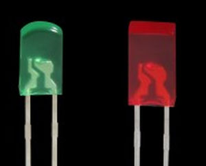 LED coloreado - L-2774 series - KINGBRIGHT ELECTRONIC - rectangular / redondo / insertable
