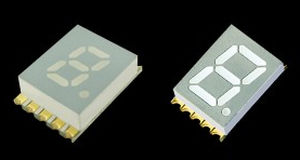 Visualizador LED - KCSA02 series - KINGBRIGHT ELECTRONIC - de 7 segmentos / de 1 dígito / electrónico