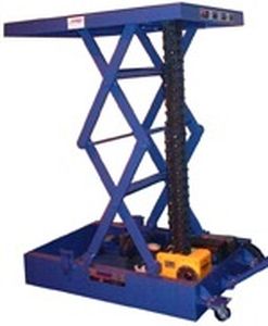 Mesa elevadora de tijera - Serapid series - Autoquip - eléctrica / estacionaria / con cadena rígida