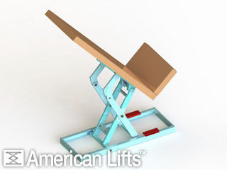 Mesa elevadora de tijera - TiltLift series - Autoquip - hidráulica / estacionaria / basculante