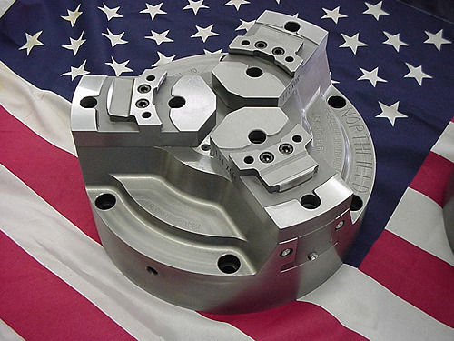 Mandril de torno automático - NORTHFIELD PRECISION INSTRUMENT - 3 mordazas / con control neumático / de precisión