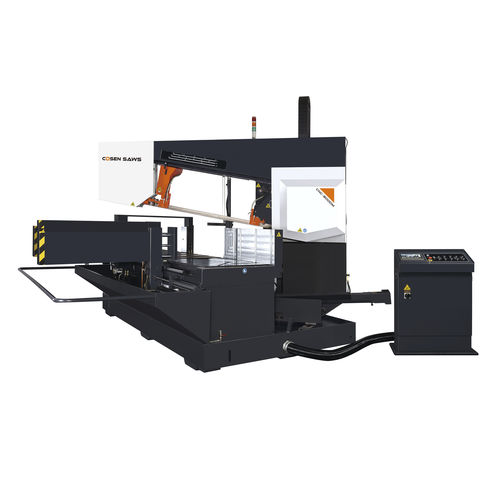 Sierra ingletadora doble - CNC-800DM - COSEN - de cinta / horizontal / para acero