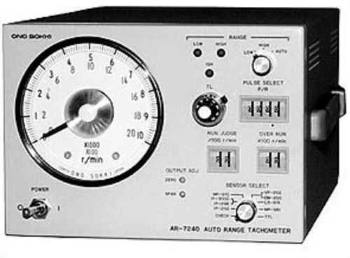 Tacómetro con contacto - AR-7240B - Onosokki - de mano / analógico