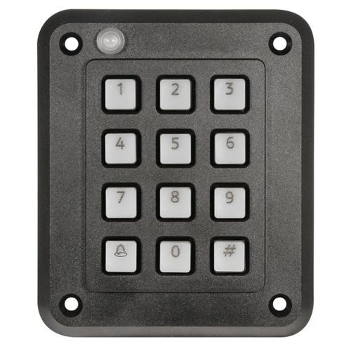Teclado numérico 12 teclas - DE2KT10 - Storm Interface - de pared / de polímero / antivandalismo