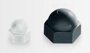 Capuchón roscado - M4 - M12 - WERIT - hexagonal / de plástico / de protección