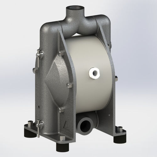 Bomba de doble membrana - CHEMICOR Series - ALMATEC Maschinenbau GmbH - de agua / accionada por aire / autocebante