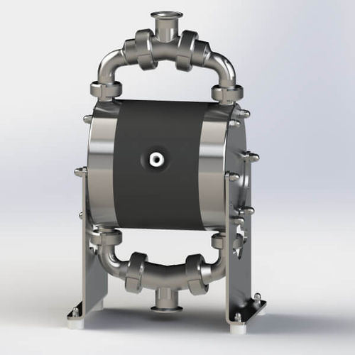 Bomba de doble membrana - BIOCOR Series - ALMATEC Maschinenbau GmbH - de agua / accionada por aire / autocebante