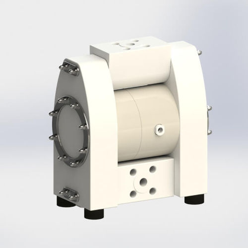 Bomba de doble membrana - AHD , AHS Series - ALMATEC Maschinenbau GmbH - de ácido / accionada por aire / autocebante