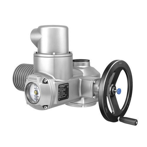Actuador para válvula eléctrico - SA series - AUMA - manual / de vueltas múltiples / de tornillo sin fin