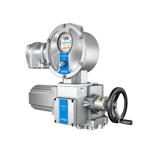 Actuador para válvula eléctrico - SEVEN - AUMA - de vueltas múltiples / IP68 / IP67