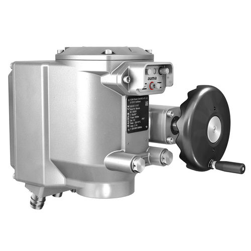 Actuador para válvula eléctrico - SGC series - AUMA - de fracción de vuelta / IP68 / de velocidad variable