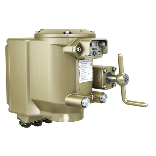 Actuador para válvula eléctrico - SGM series - AUMA - manual / de fracción de vuelta / IP68