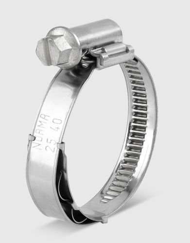 Abrazadera de apriete de acero al carbono - TORRO® WF - NORMA GROUP - de tornillo sin fin / de banda