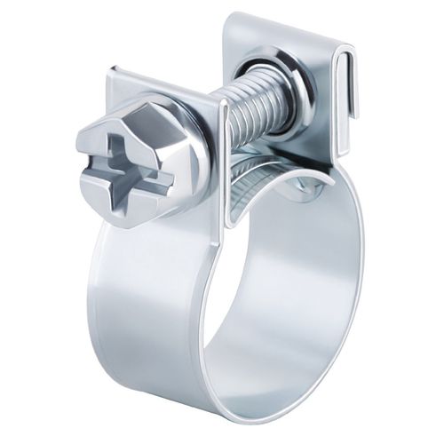 Abrazadera de apriete de acero inoxidable - ABA Mini - NORMA GROUP - de tornillo / sin dentado / de banda