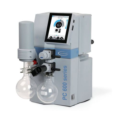 Bomba de vacío de membrana - PC 611 select - VACUUBRAND - seca / 230 V CA / de 3 etapas