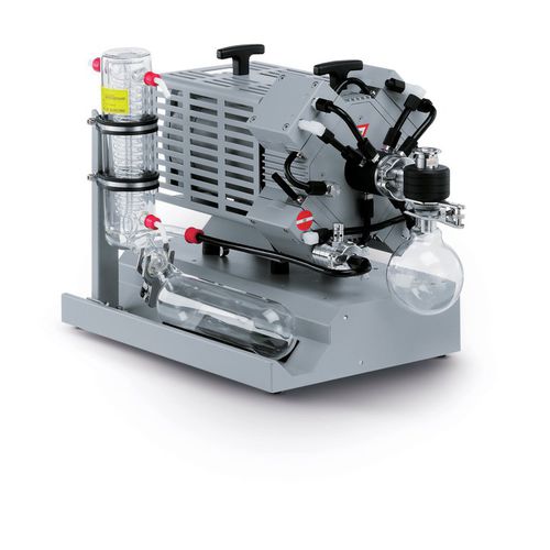 Bomba de vacío de membrana - MD 4C EX VARIO +AK+EK - VACUUBRAND - lubricada / monoetapa / para laboratorio