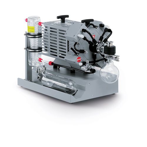 Bomba de vacío de membrana - MD 4C EX +AK+EK - VACUUBRAND - sin aceite / 230 V CA / de 3 etapas