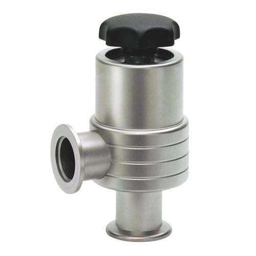 Válvula de globo - VE 16 WIG - VACUUBRAND - manual / para gas / soldada