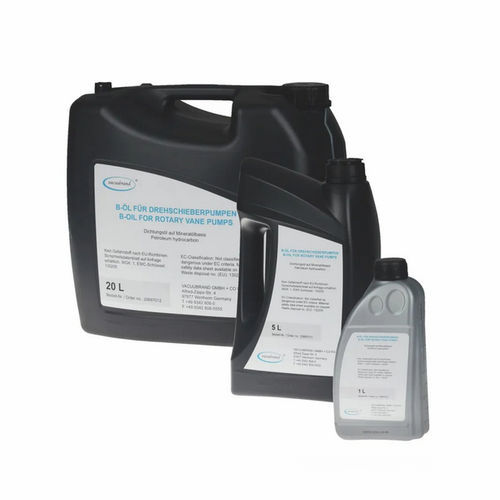 Aceite de lubricación - 20687013 - VACUUBRAND - mineral / para compresor / para bomba