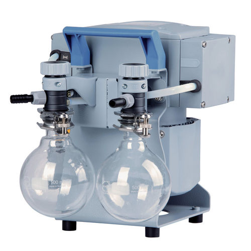 Bomba de vacío de membrana - ME 4C NT +2AK - VACUUBRAND - sin aceite / 230 V CA / monoetapa