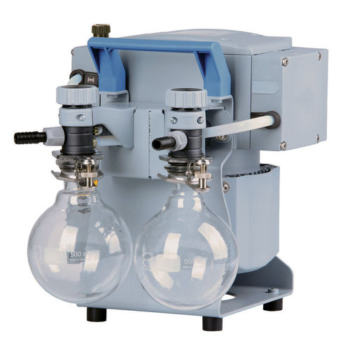 Bomba de vacío de membrana - MZ 2C NT +2AK - VACUUBRAND - sin aceite / 230 V CA / de 2 etapas