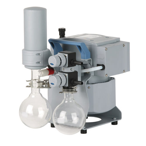 Bomba de vacío de membrana - MZ 2C NT +AK SYNCHRO+EK - VACUUBRAND - sin aceite / de 2 etapas / agua