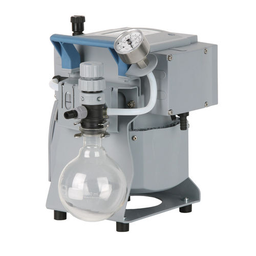 Bomba de vacío de membrana - MZ 2C NT +AK+M+D - VACUUBRAND - sin aceite / 230 V CA / de 2 etapas