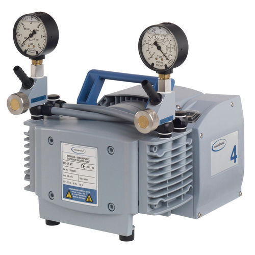 Bomba de vacío de membrana - ME 4R NT - VACUUBRAND - sin aceite / 230 V CA / monoetapa