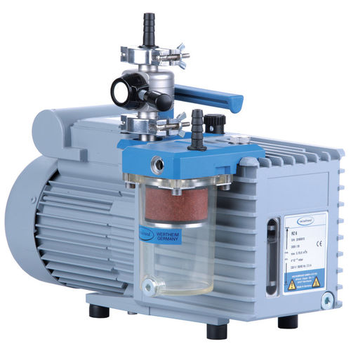 Bomba de vacío de paletas - RZ 6 +FO +VS 16 - VACUUBRAND - lubricada con aceite / 230 V CA / de 2 etapas