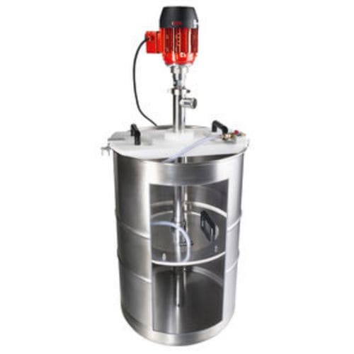 Sistema de vaciado para productos de alta viscosidad - VISCOFLUX lite - FLUX-GERÄTE GMBH - de barriles / móvil