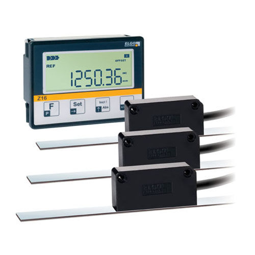 Indicador de posición - AZ16E-300 - ELGO Electronic - visualizador LCD / para montaje sobre panel / alimentado por batería