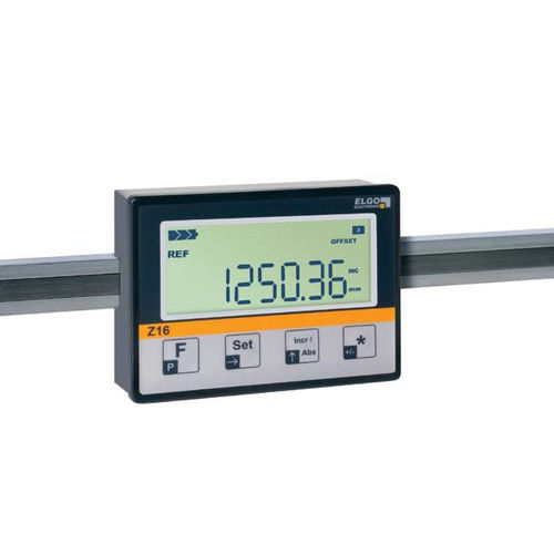 Indicador de posición - AZ16I - ELGO Electronic - visualizador LCD / en riel DIN / alimentado por batería