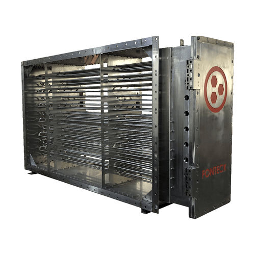 Batería de calentamiento eléctrica - FONTECK INDUSTRIES - de gas / con recuperación de calor