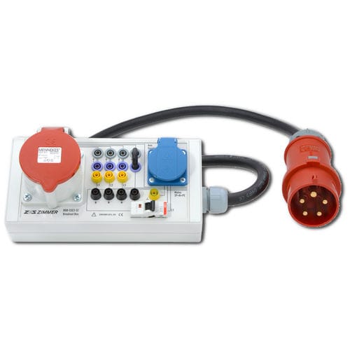 Adaptador eléctrico de prueba -  BOB-CEE3 - ZES ZIMMER Electronic Systems - CEE / de seguridad / monofásico / trifásico
