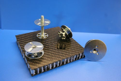 Inserto roscado - M4 - M12, 6 - 40mm - bigHead Bonding Fasteners - de acero inoxidable / de perfil bajo / para panel sándwich