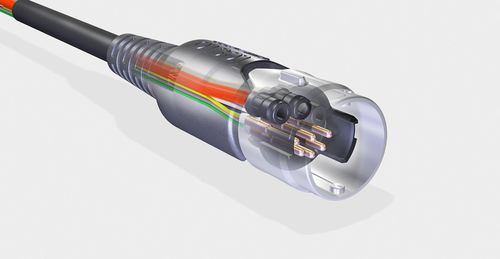 Conector híbrido - PHG - D-sub / de bloqueo / de potencia