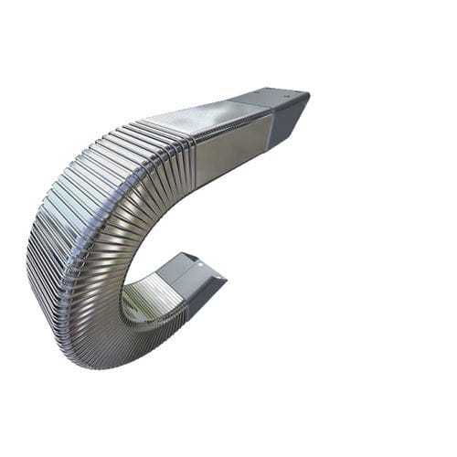 Cadena portacables totalmente cerrada - SFK - EKD Systems GmbH - de acero / en acero galvanizado
