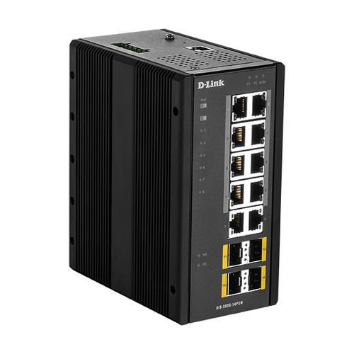 Conmutador Ethernet administrable - DIS-300G-14PSW - D-Link® - 14 puertos / de nivel 2 / gigabit