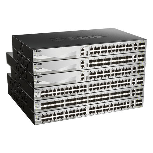 Conmutador Ethernet administrable - DGS-3130 series - D-Link® - 24 puertos / 48 puertos / de nivel 2