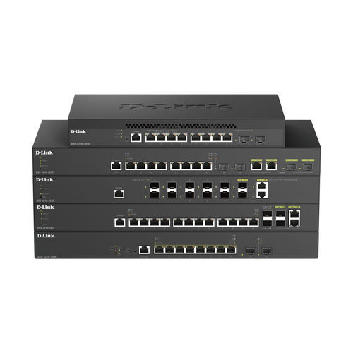 Conmutador Ethernet Gigabit Ethernet - DXS-1210 series - D-Link® - administrable / 8 puertos / 12 puertos