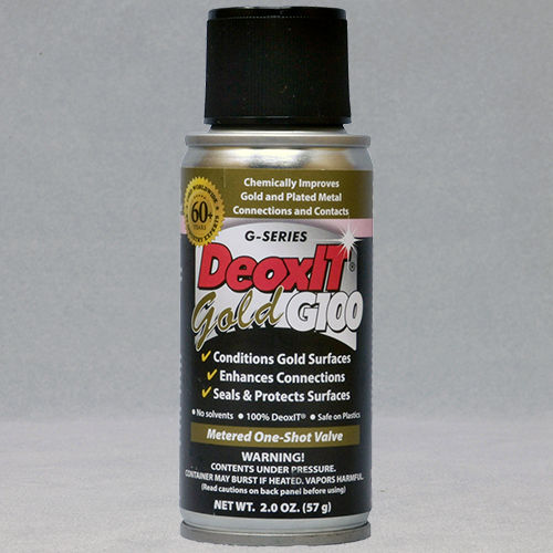 Aerosol de protección - DeoxIT® Gold, #G100S-2 - CAIG - para metal / para plástico / de cobre
