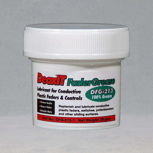 Grasa de lubricación - DeoxIT ® Fader, #DFG-213-1 - CAIG - de contacto / de silicona / para material plástico