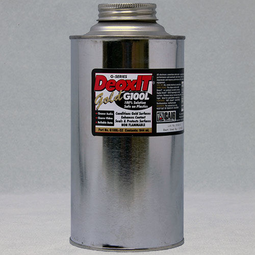 Decapante desoxidante - DeoxIT® GOLD, #G100L-32 - CAIG - para trabajos de limpieza / para metal